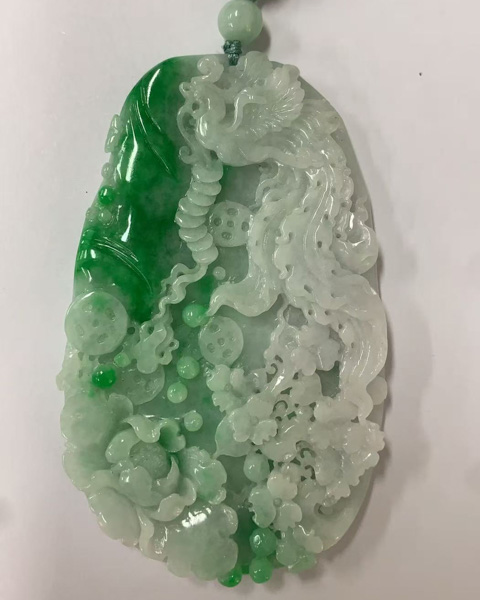 凤穿牡丹
