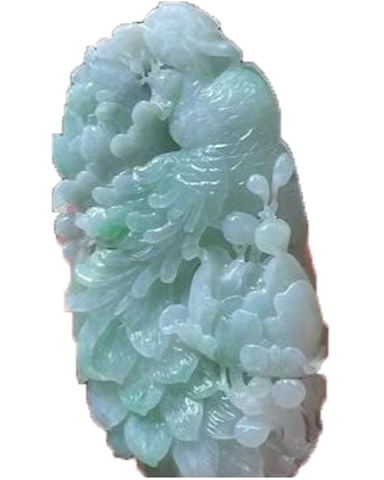凤穿牡丹